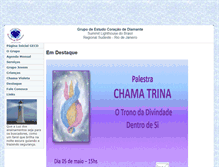 Tablet Screenshot of chamavioleta.net